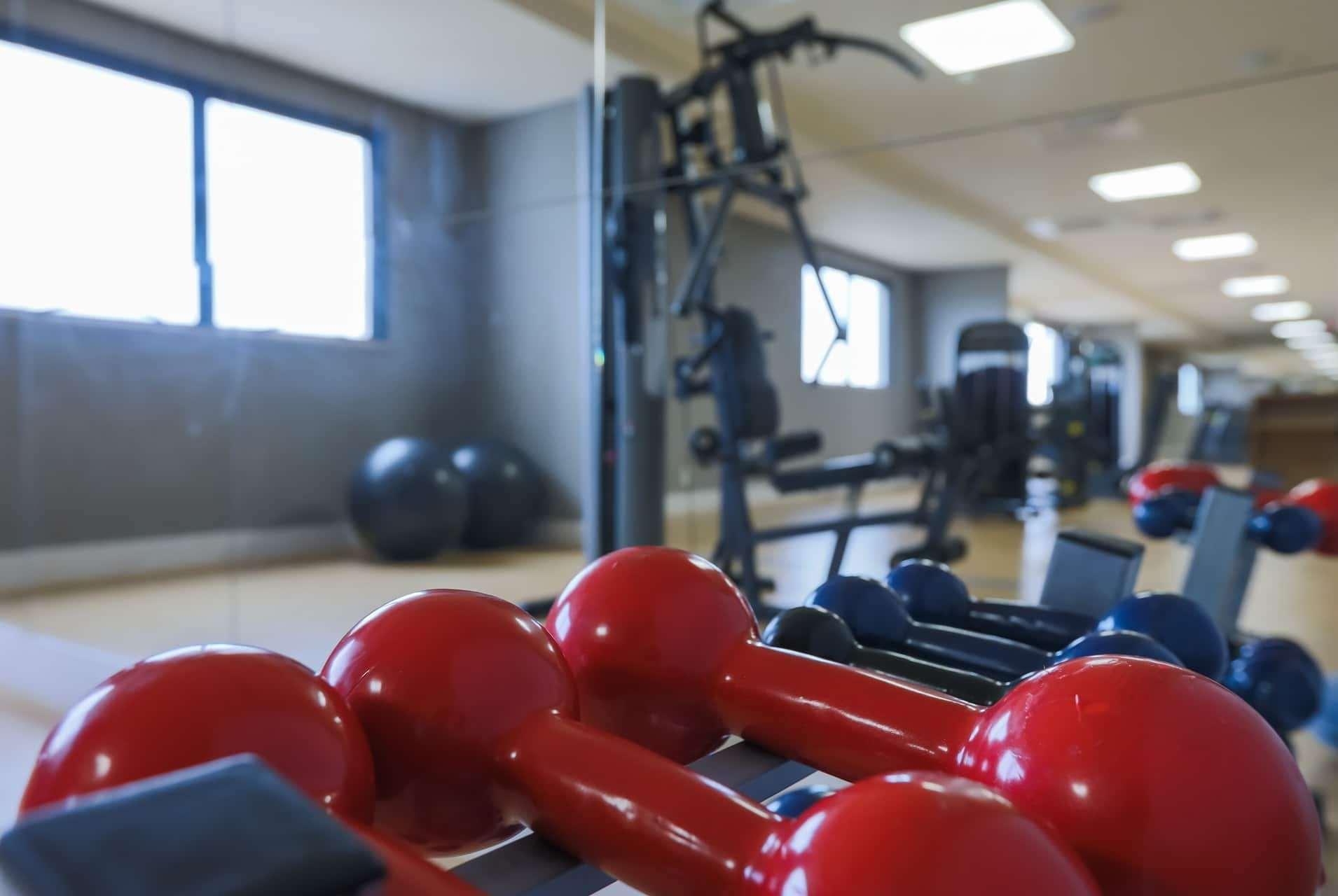 Отель Tryp By Wyndham Рибейран-Прету Экстерьер фото The gym at the hotel